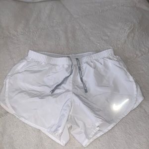 White Nike Shorts